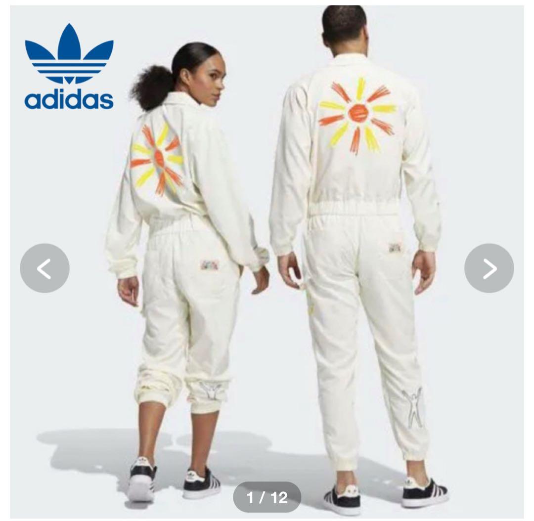 新品未使用　アディダス つなぎ ジャンプスーツ LOVE UNITES JUM