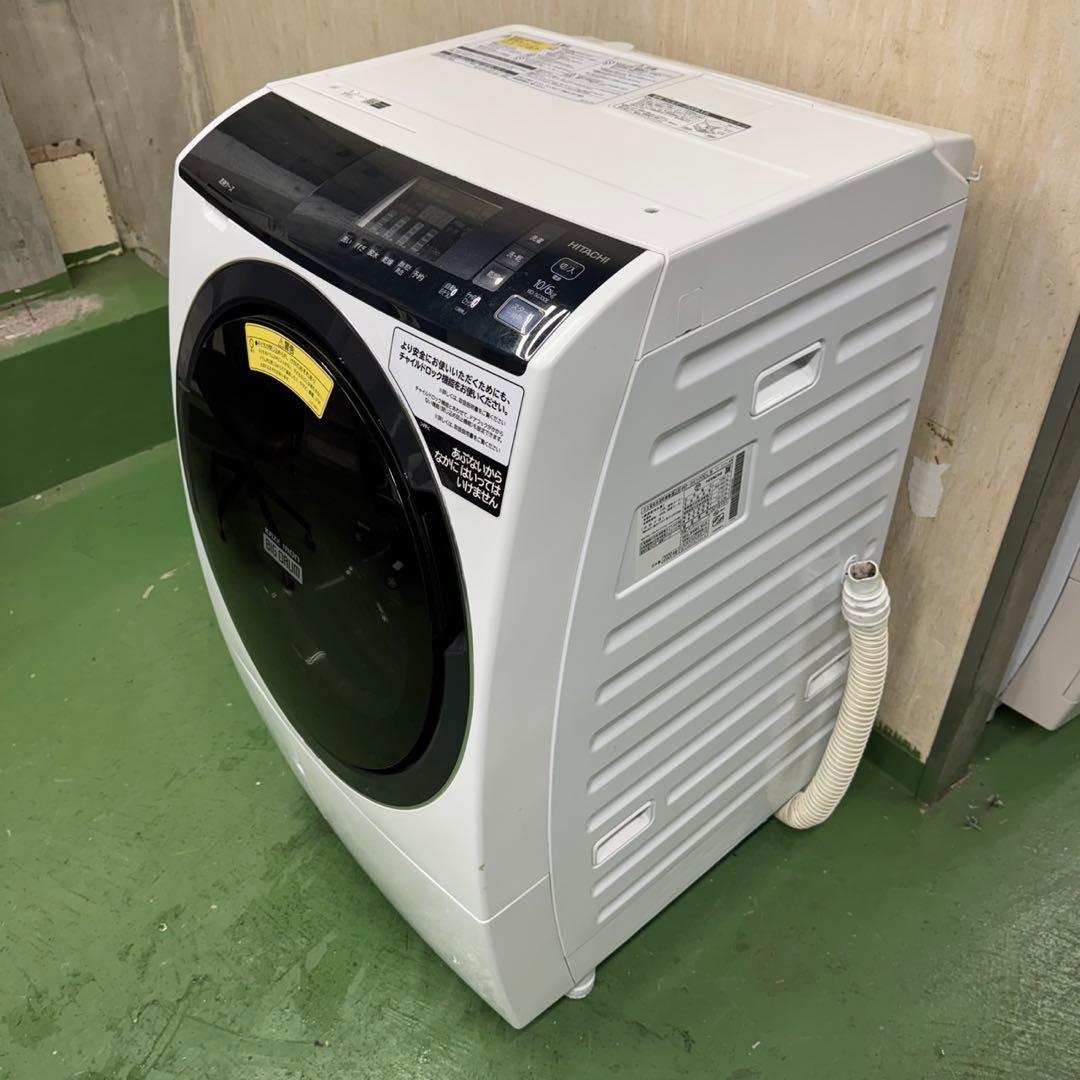 182★2020年製★日立　ドラム式洗濯機　10KG 大型　熱乾燥　一人暮らし