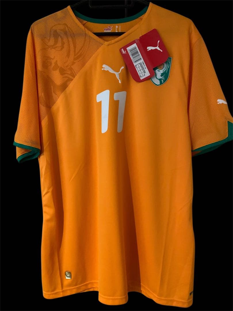 コートジボワール代表 ドログバ ユニフォームDrogba チェルシー マルセイユ