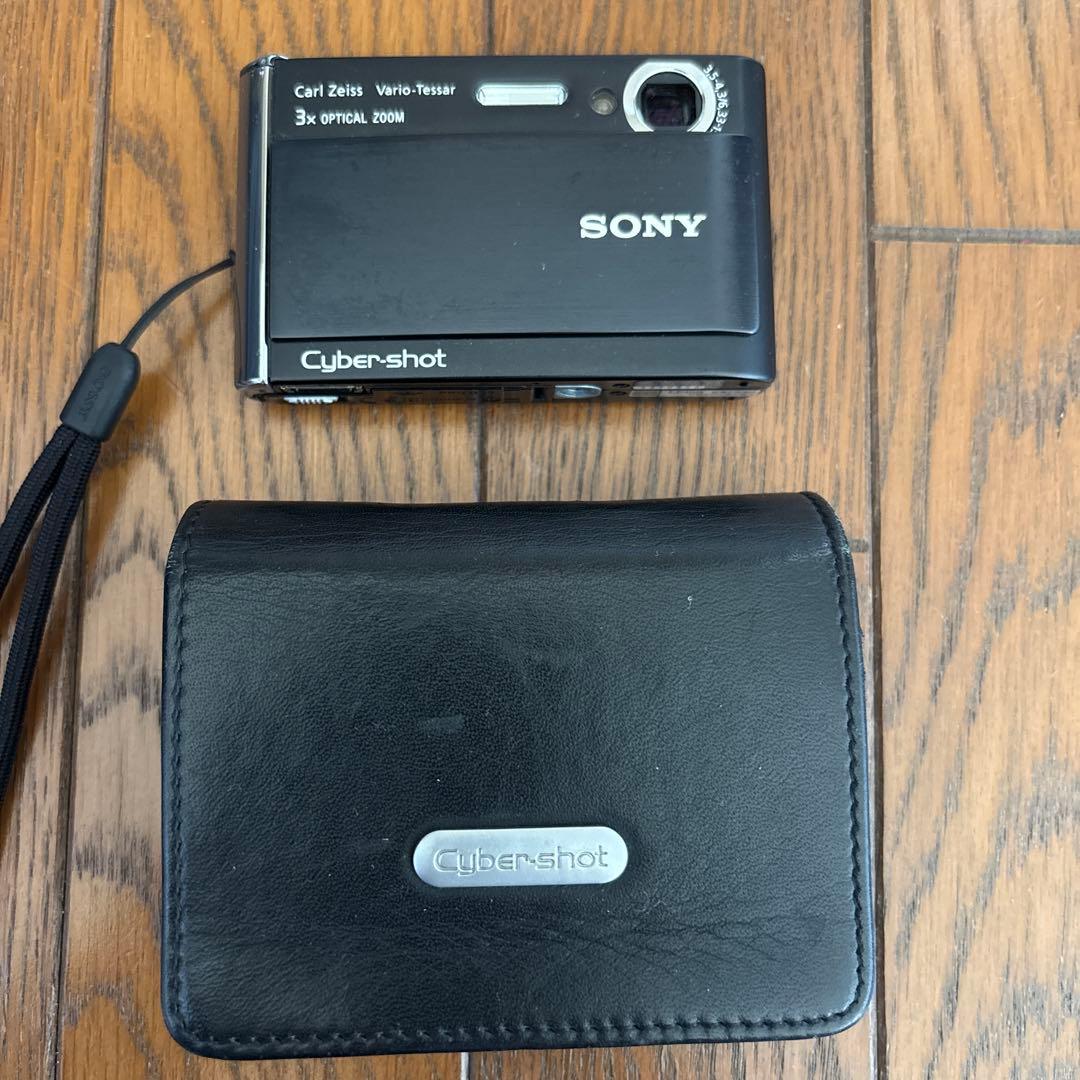 【本革カバー付き】SONY Cyber-shot DSC-T70 希少美品