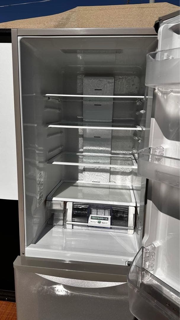 【価格相談可】日立ノンフロン冷凍冷蔵庫R-K320EV （T）