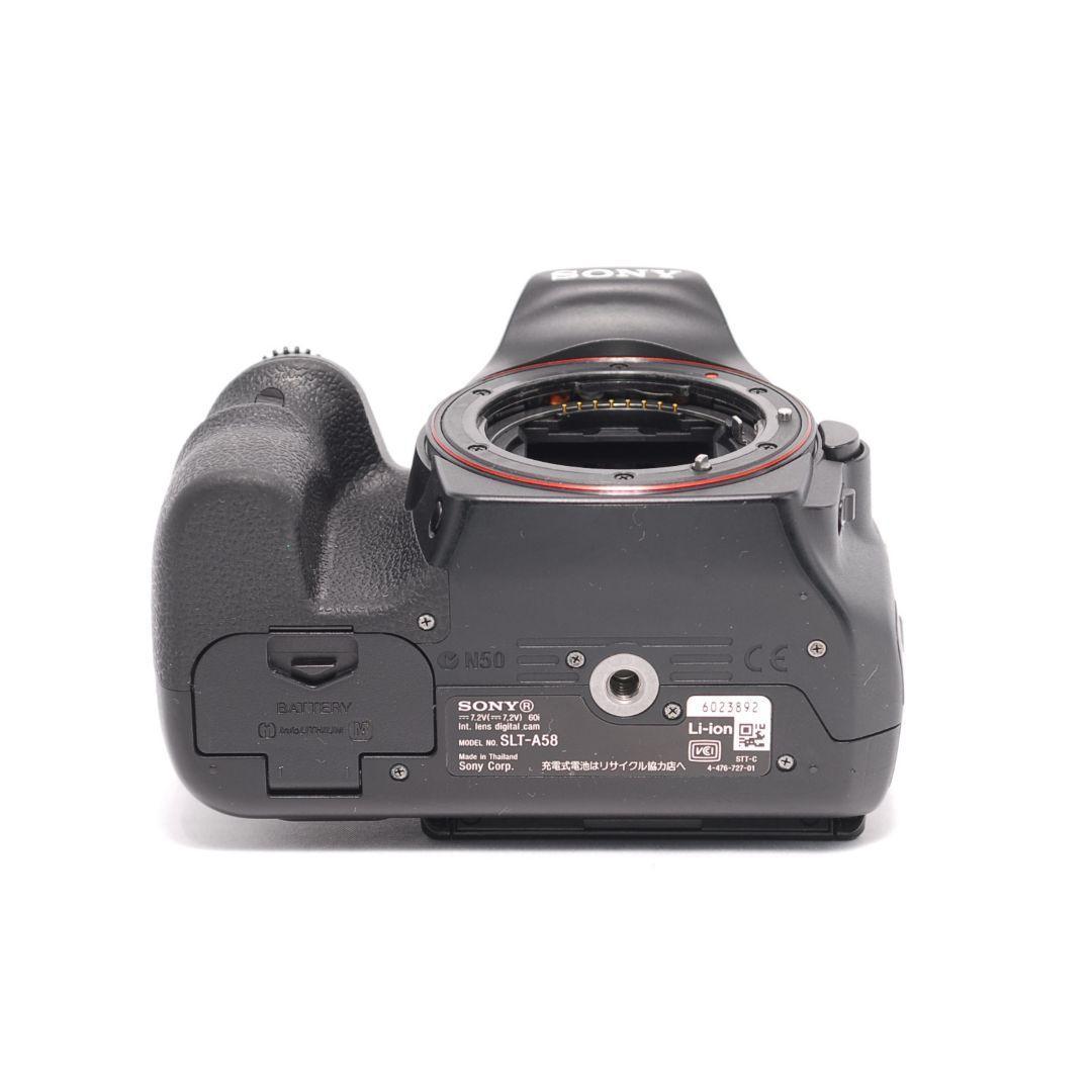 ❤即購入1000円OFF❤ ソニー α58 望遠レンズ ダブルズームキット