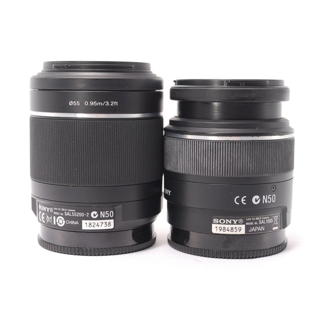 ❤即購入1000円OFF❤ ソニー α58 望遠レンズ ダブルズームキット