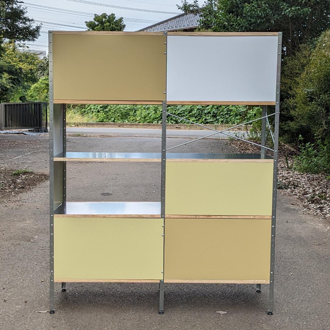 チャールズ＆レイ・イームズ ESU420 ストレージユニット　タンカラー
