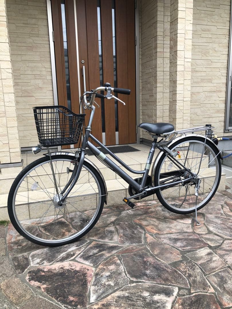 断捨離　美品　26インチ 自転車 ママチャリ カゴ付 学生　宮城県仙台市　山形