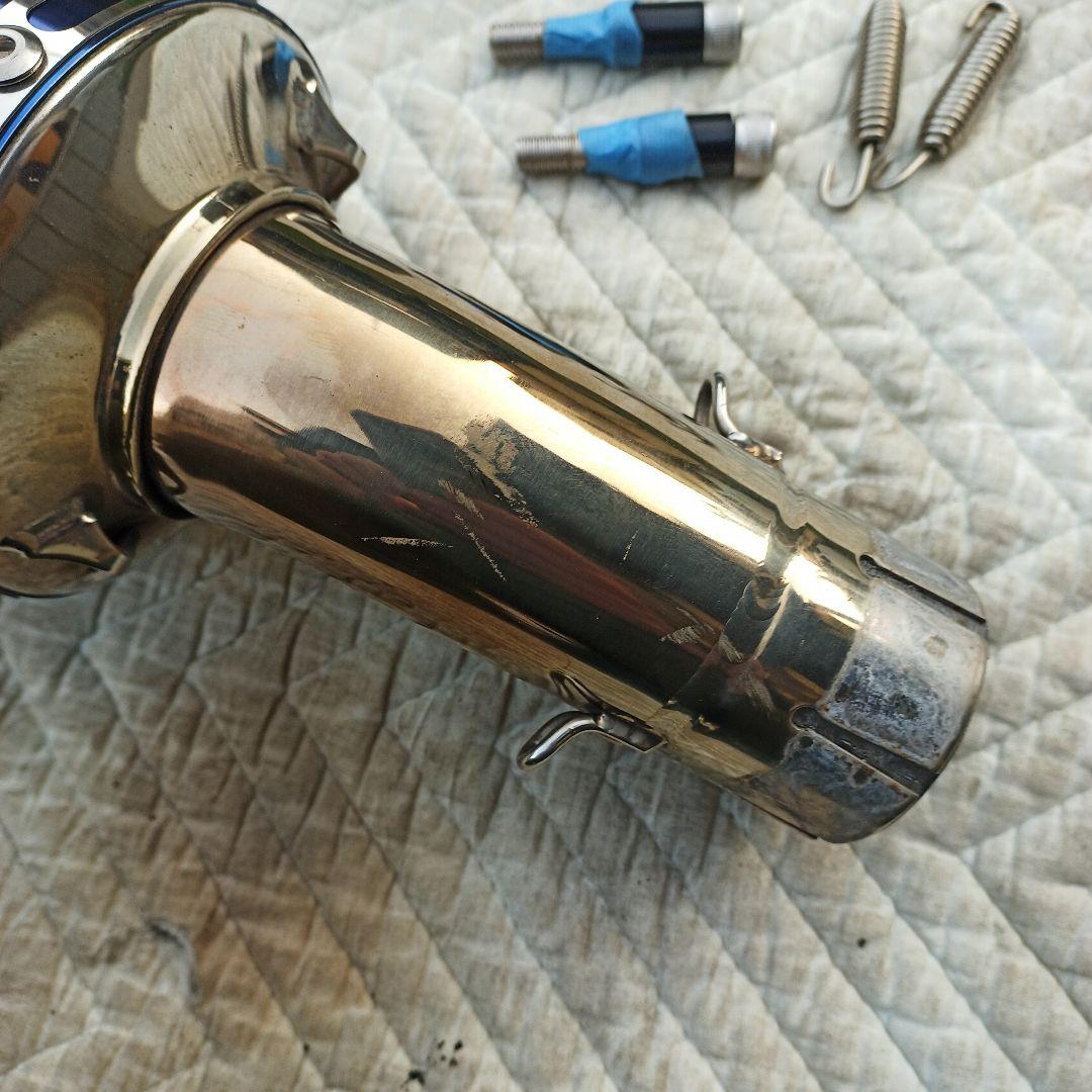 BEAMS　スリップオンサイレンサー 中古美品　Ninja400