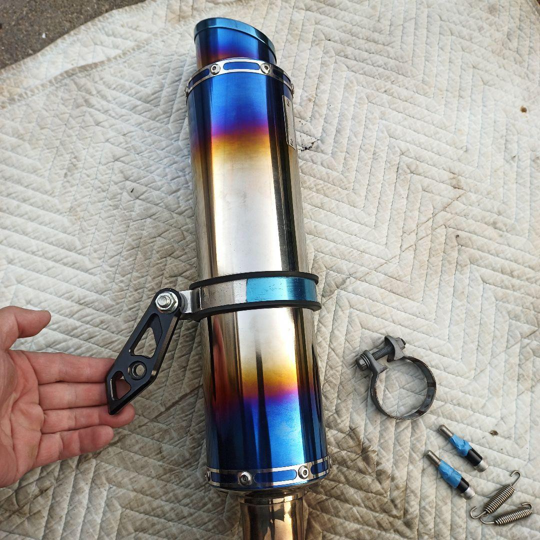 BEAMS　スリップオンサイレンサー 中古美品　Ninja400