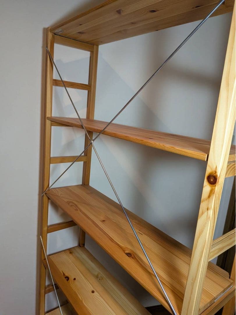 ■送料込■無印良品 MUJI ユニットシェルフ パイン材 棚収納 木製家具