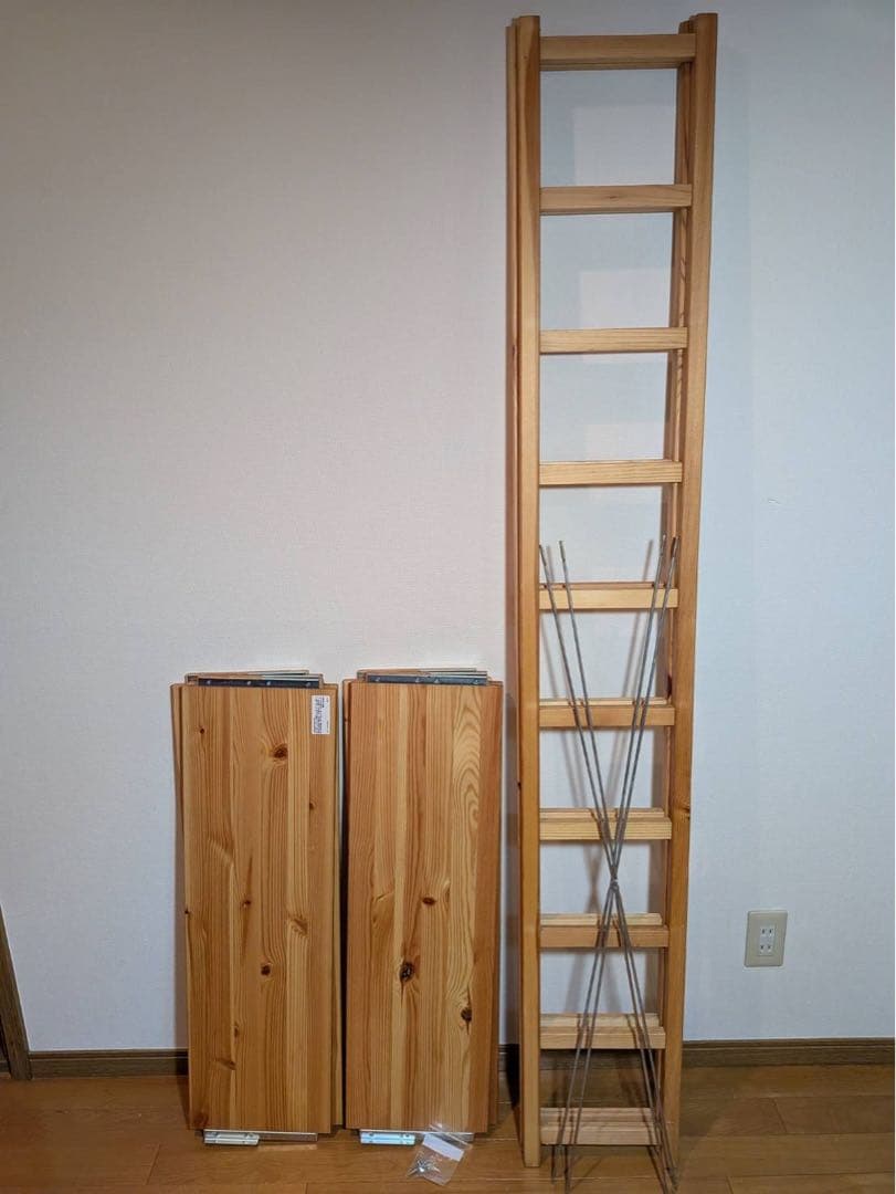 ■送料込■無印良品 MUJI ユニットシェルフ パイン材 棚収納 木製家具