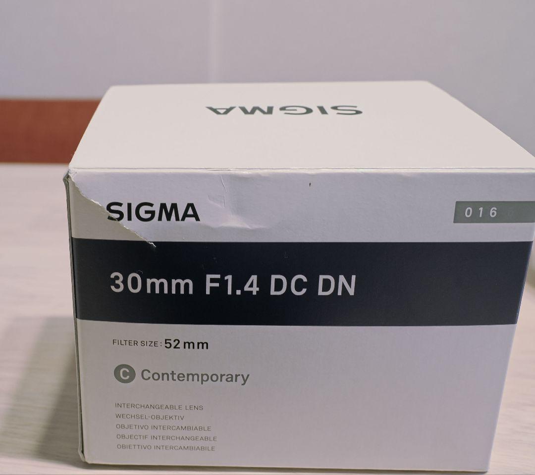 美品 SIGMA 30mm F1.4 DC DN マイクロフォーサーズ