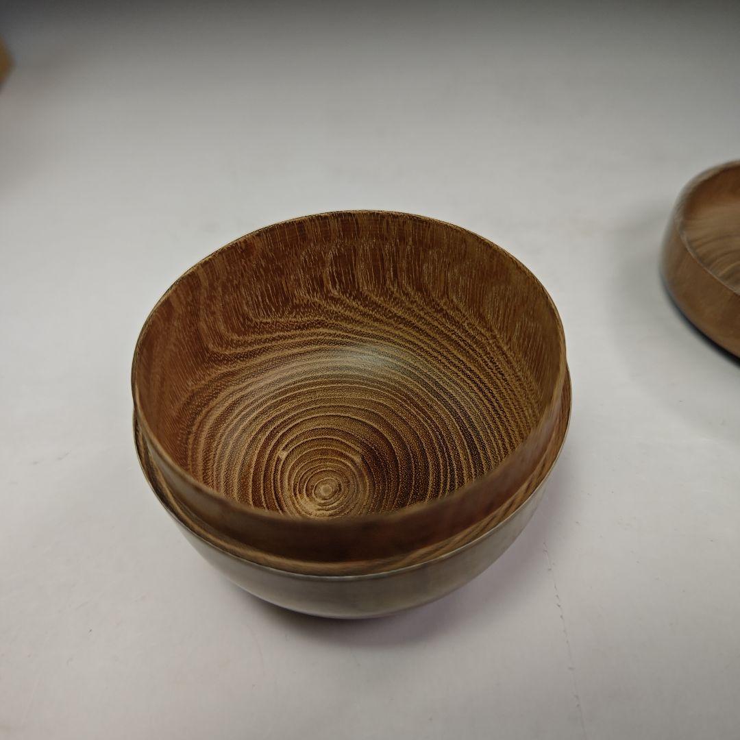 イ393 棗『久田宗也（尋牛斎）極箱』『槐の木　平棗』茶道具