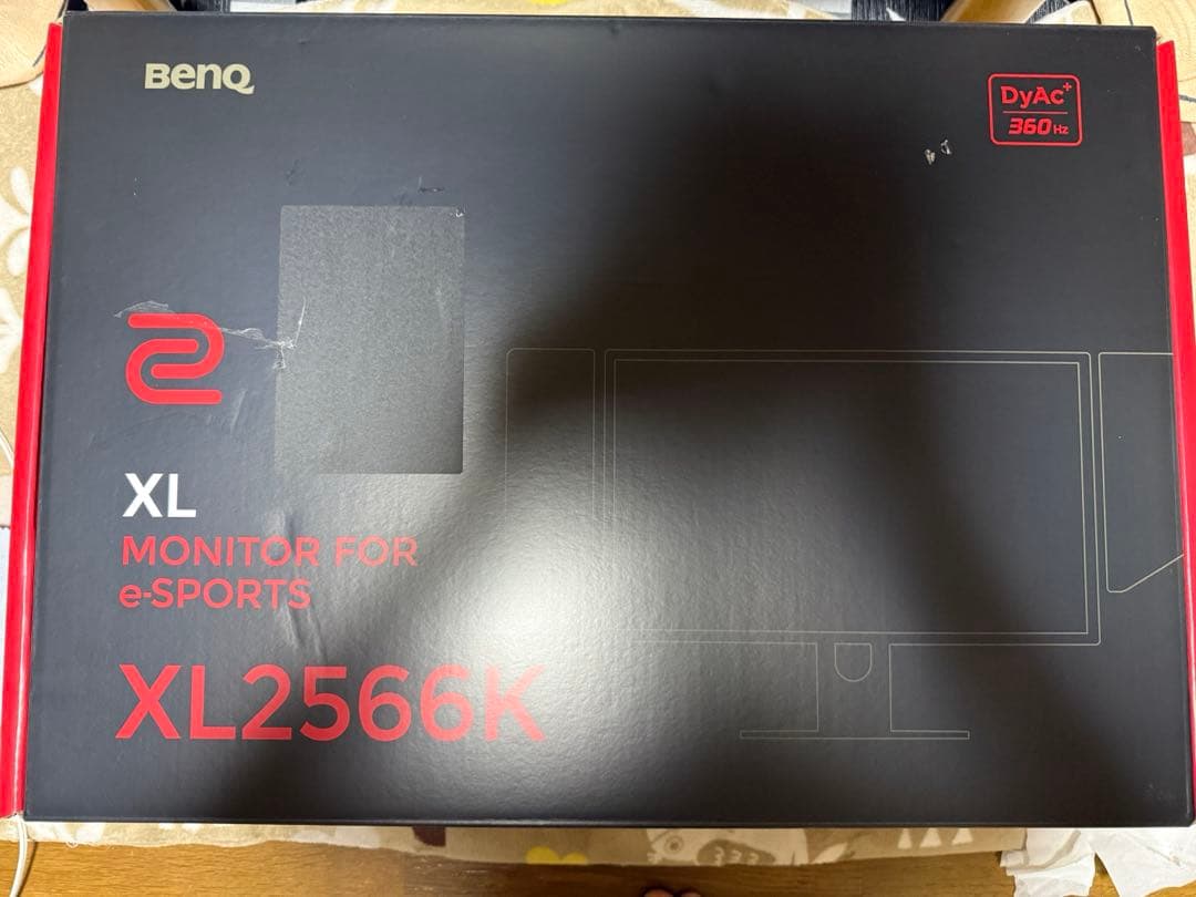 BenQ ZOWIE XL2566K モニター 本体