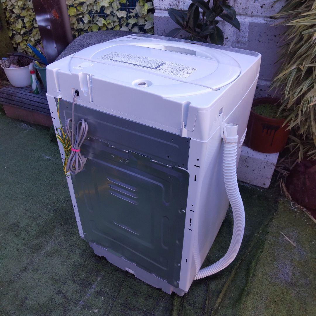 SHARP 洗濯機 2019年製 6kg ES-GE6C-W