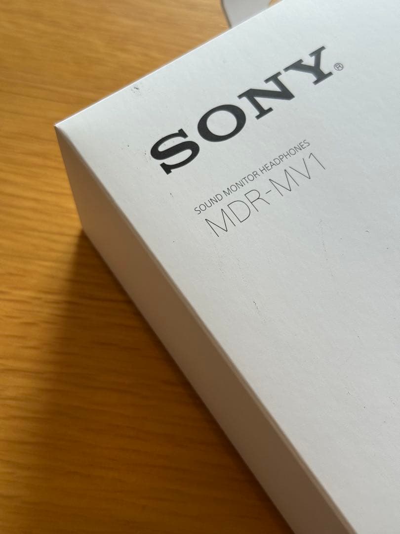 SONY MDR-MV1 ヘッドホン(箱あり＋ケーブル)