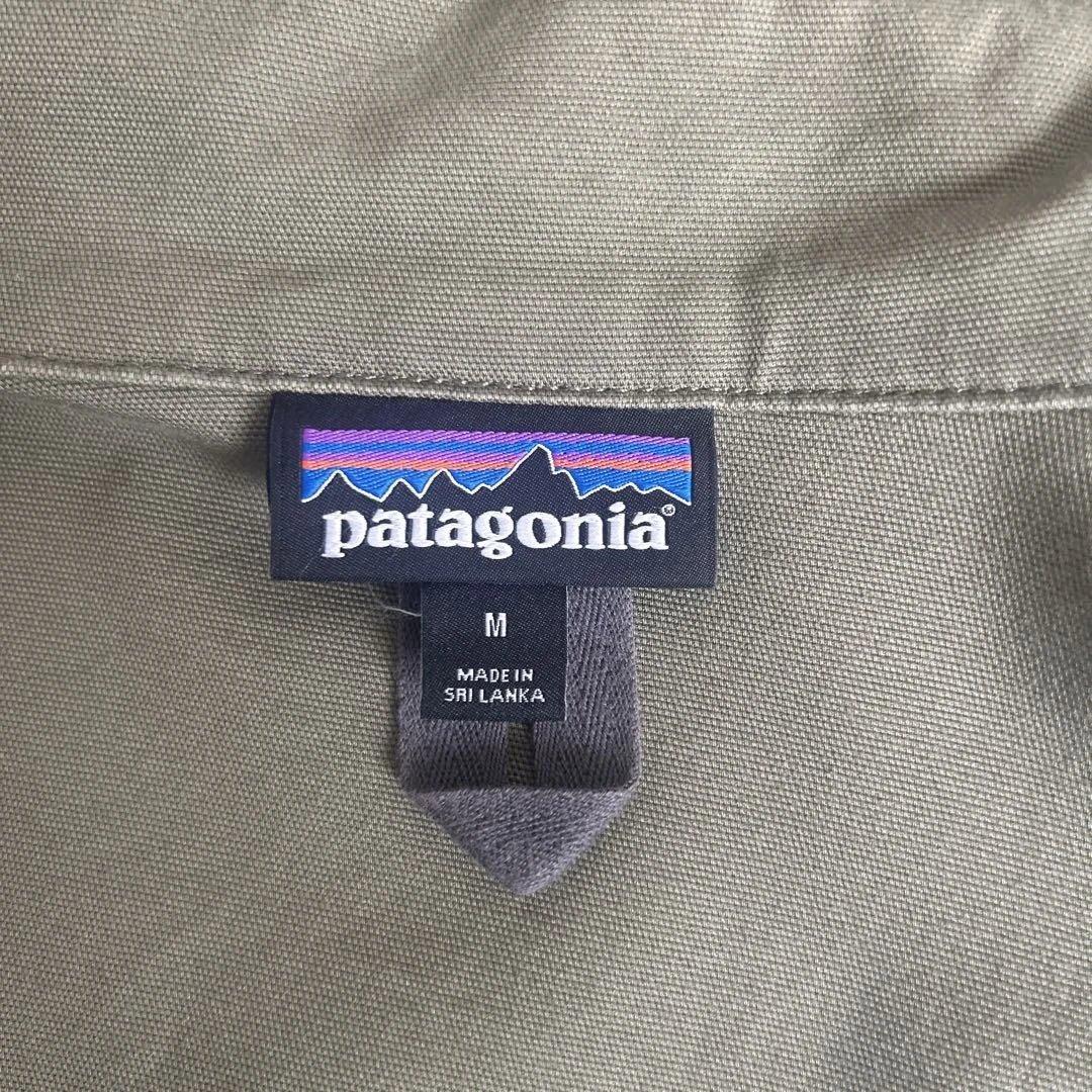 patagonia カーキ　長袖ジャケット M