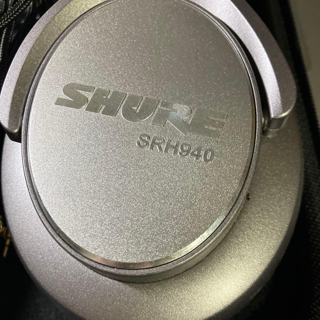 SHURE SRH940 リファレンス・スタジオ・ヘッドホン シュア