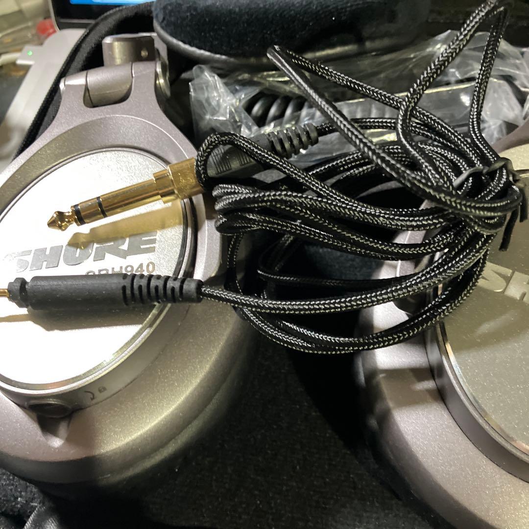 SHURE SRH940 リファレンス・スタジオ・ヘッドホン シュア