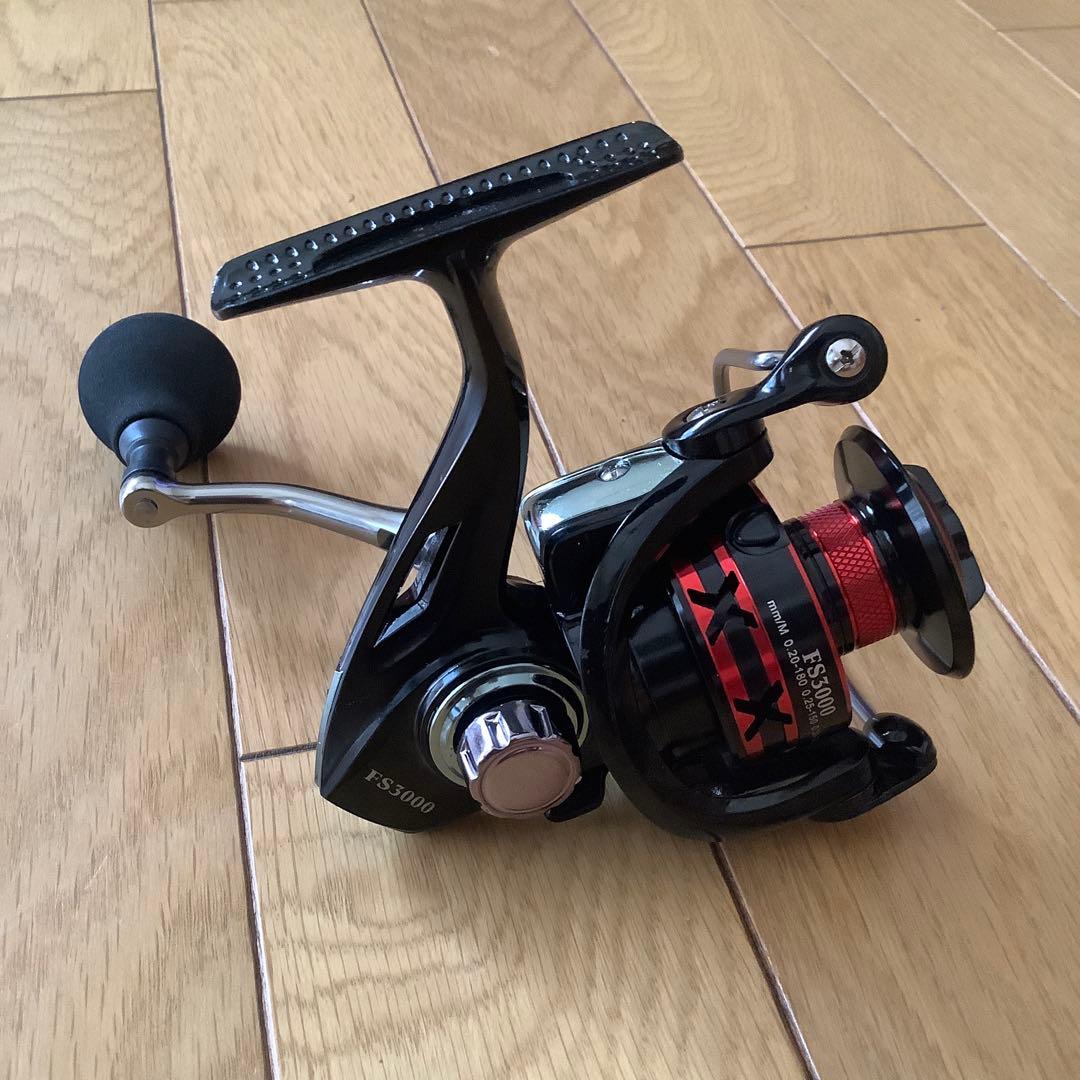 2.1mスピニングロッドとベイトロッド&スピニング3000番とベイトリール