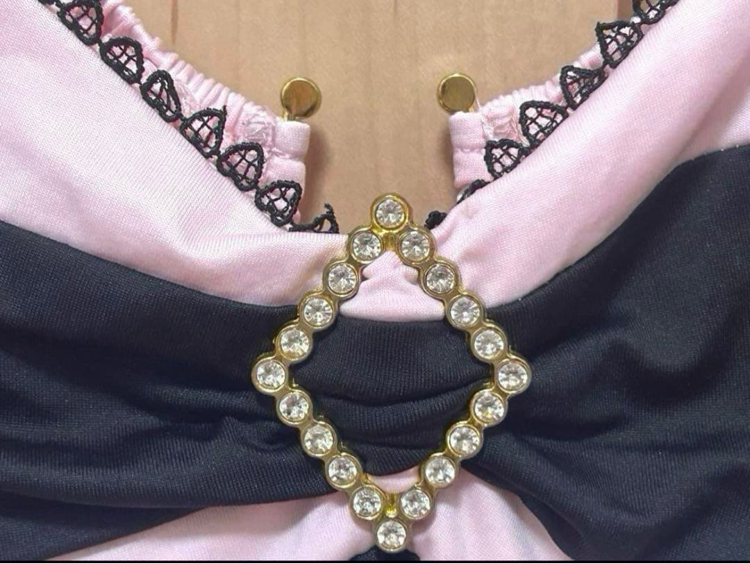 GOLDS♡ダイヤ♢バックル♡ビジュー付きキャミトップス／チュニック♡ピンクM