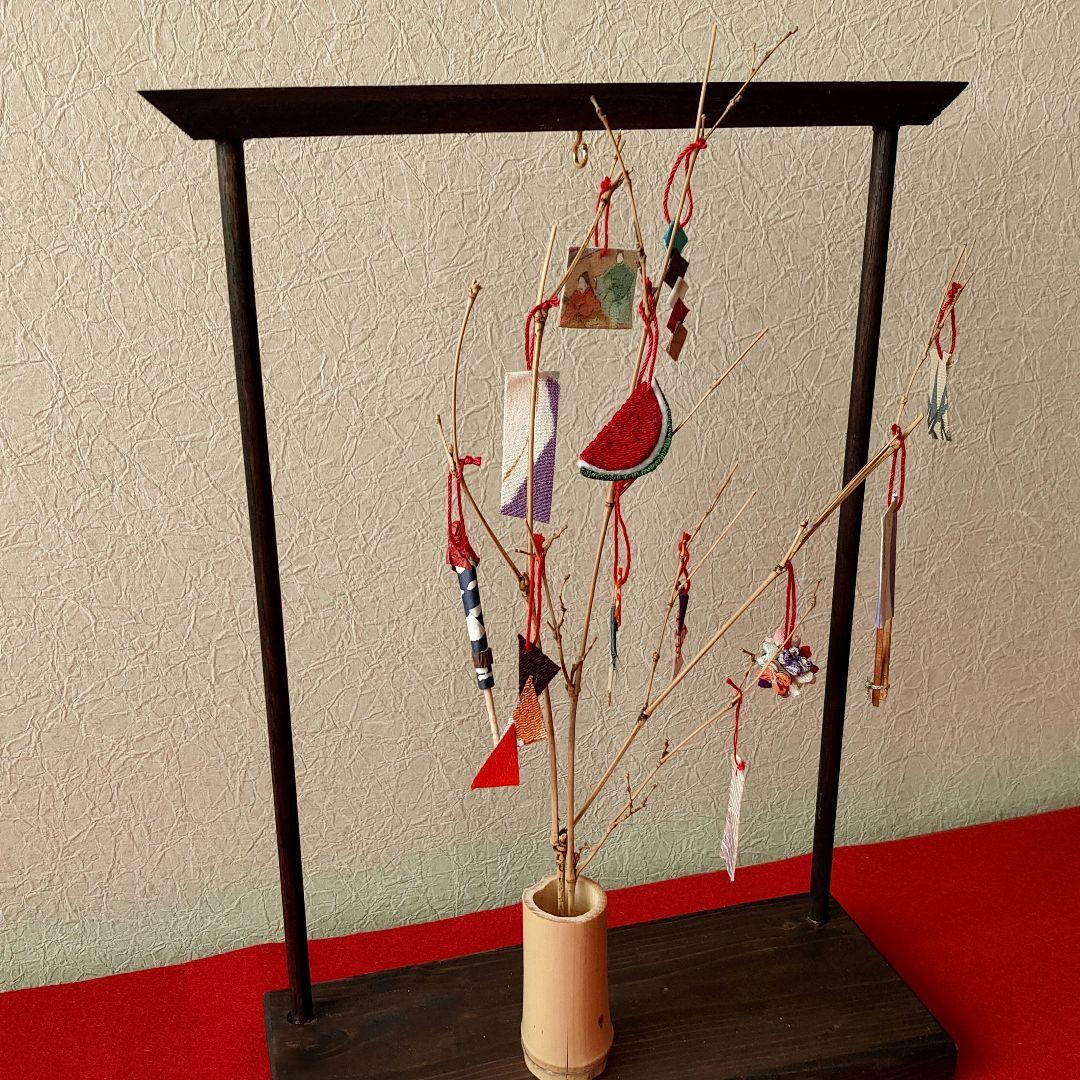 ④季節のお飾り'24＊着物＊古布＊ハンドメイド＊Urchin雑貨＊私のお雛様