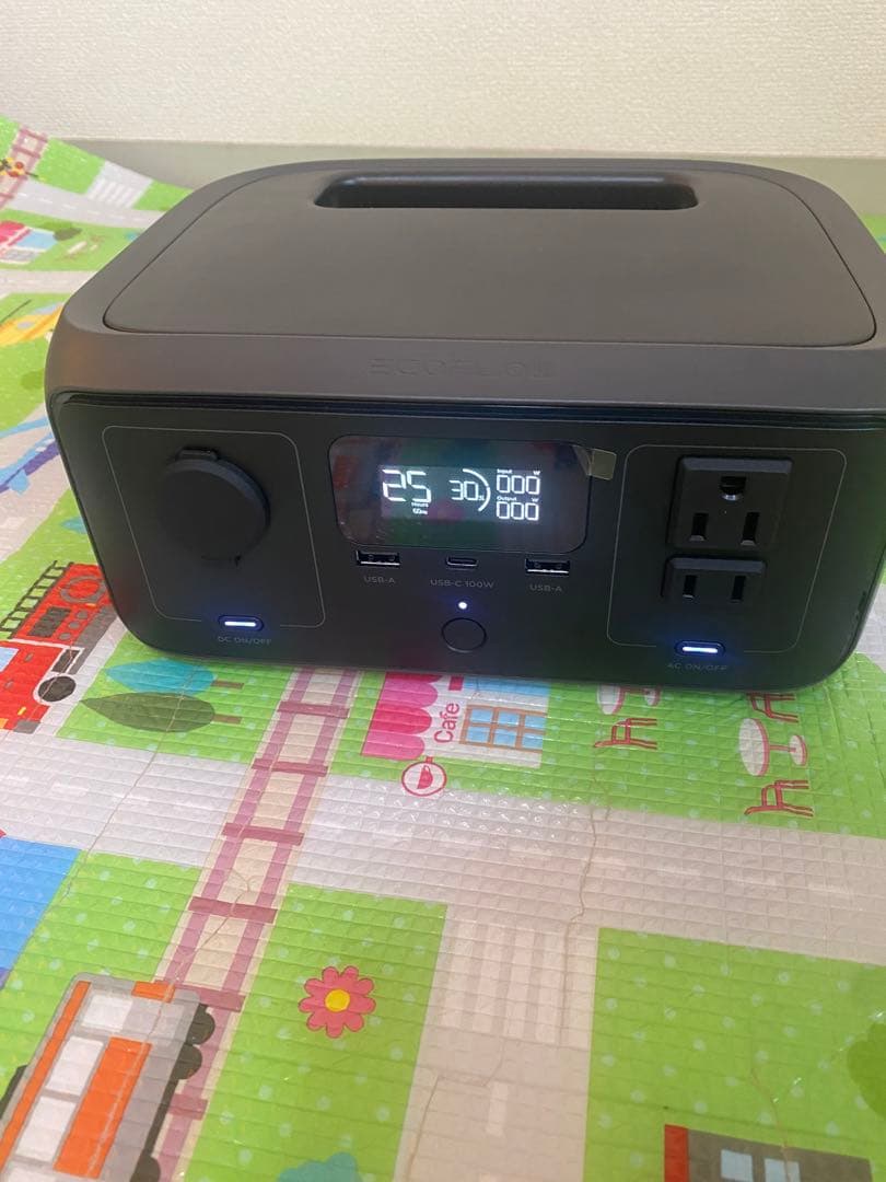 EcoFlowポータブル電源 3 230Whリン酸鉄リチウムUPS機能