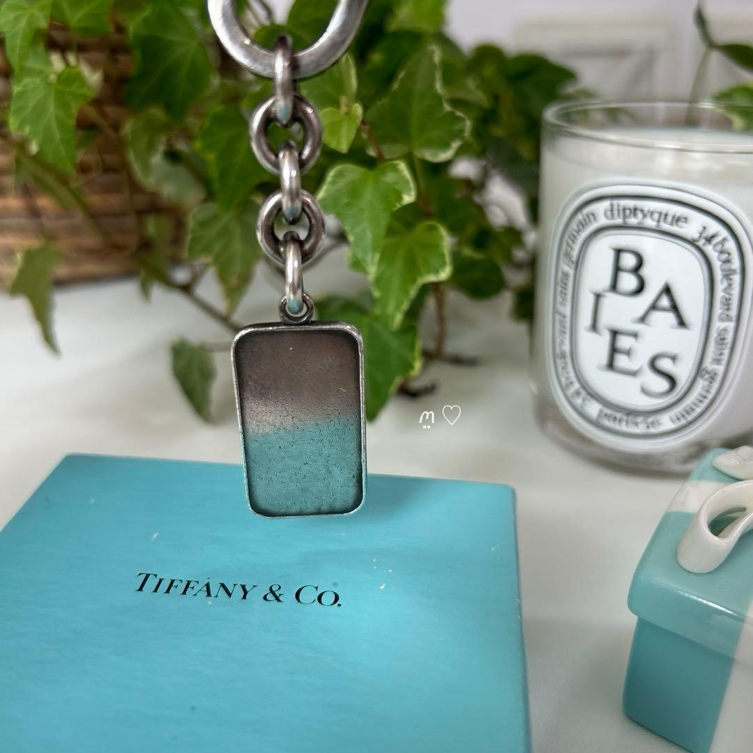 ティファニー　シルバーインゴット　シャックルキーリング　キーホルダー　希少