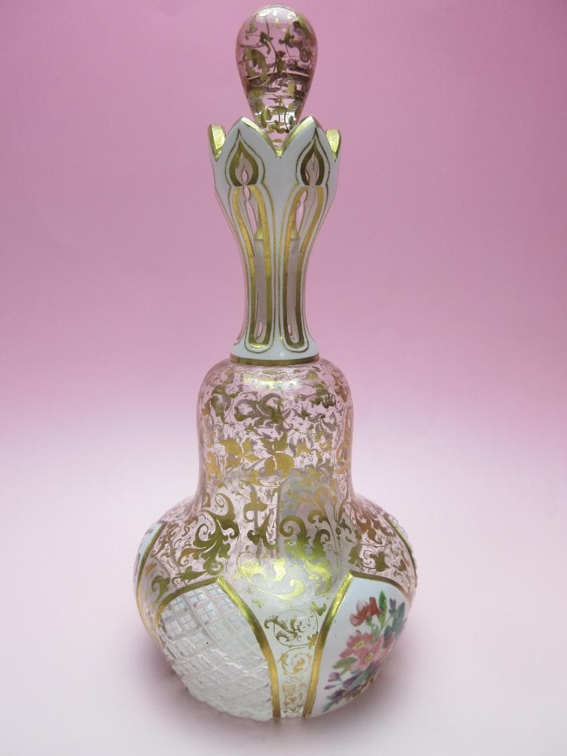 ビンテージ 金彩 花模様 洋風 デカンタ デキャンタ 70905