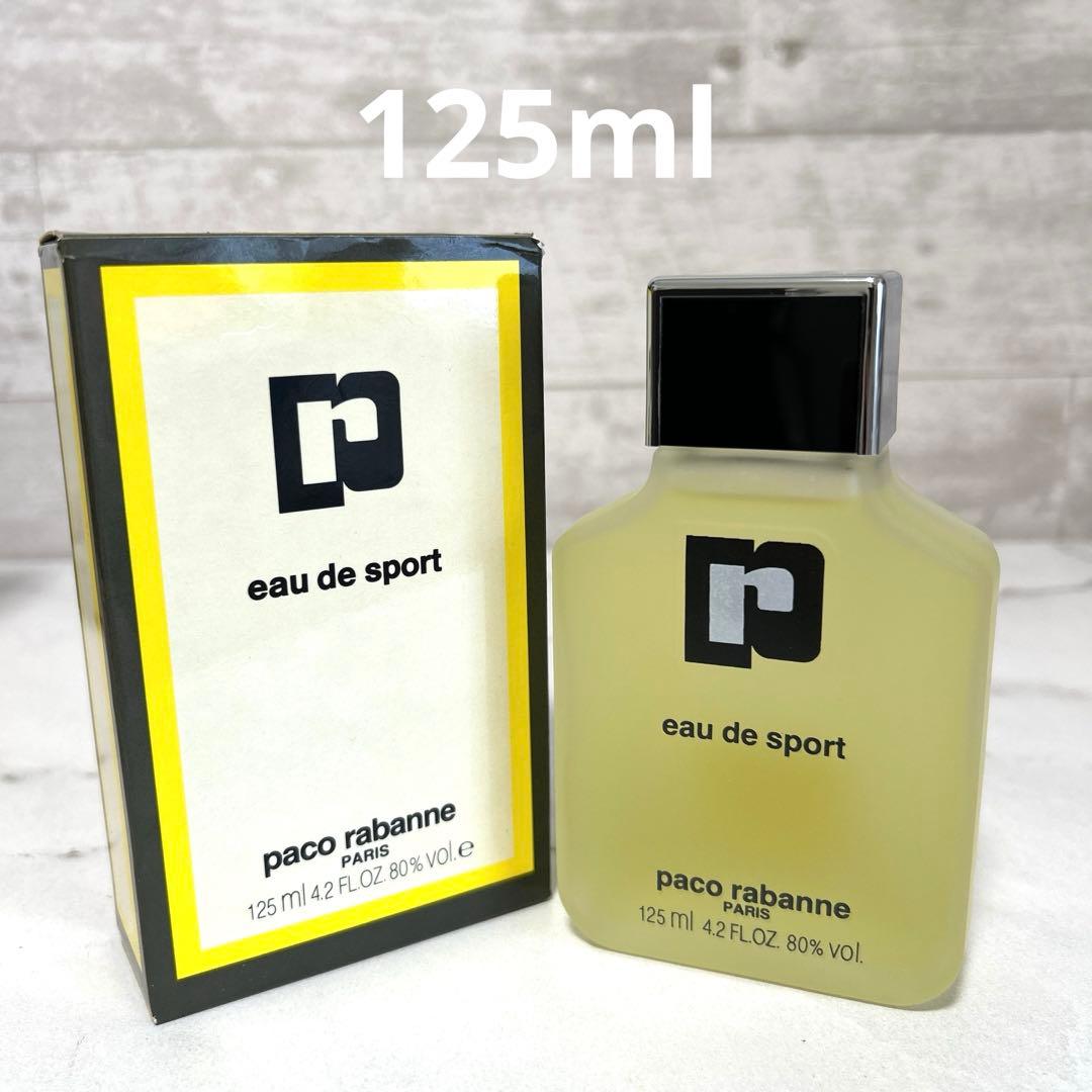 未使用　パコラバンヌ オードスポーツ　125ml オードトワレ　香水
