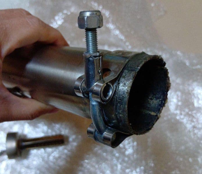 CB400SF LCI製 スリップオン　マフラー