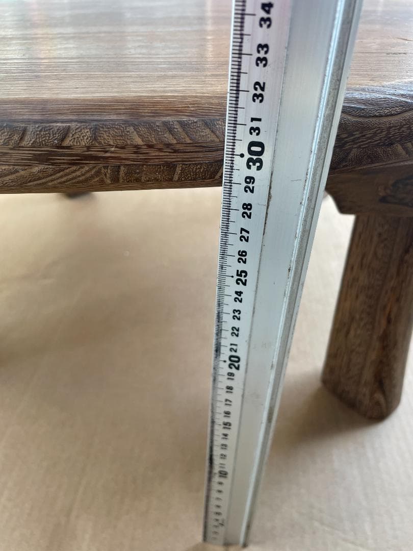 ちゃぶ台　丸形　コンパクト　 軽量桐材 2脚セット　和座敷 昭和レトロ