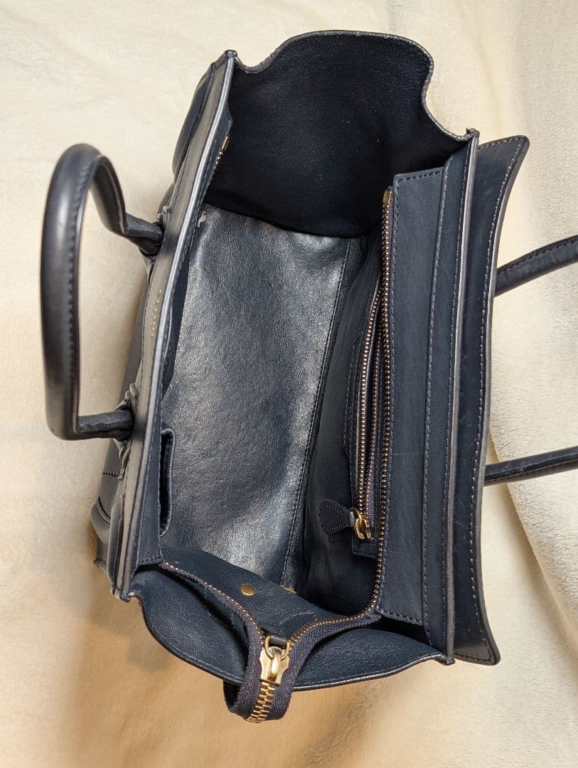 CÉLINE セリーヌ ラゲージ マイクロショッパー ハンドバッグ