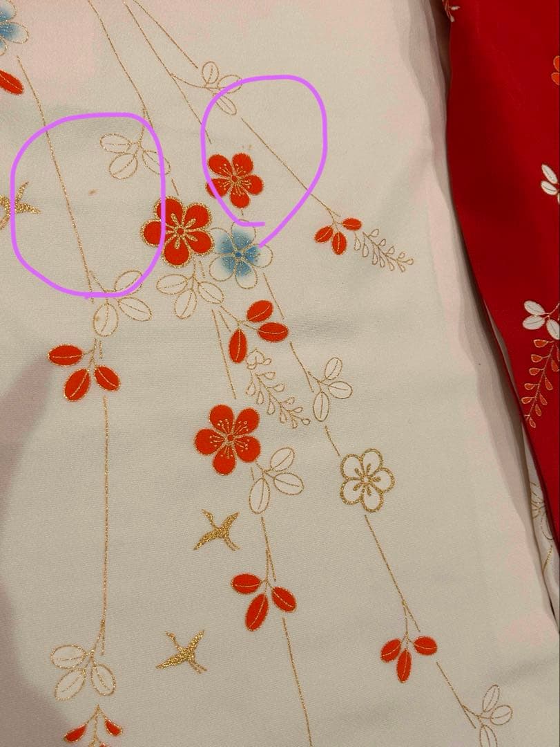 7歳　七五三　正絹着物　古典柄　帯　帯揚げ　帯締め　しごき　セット