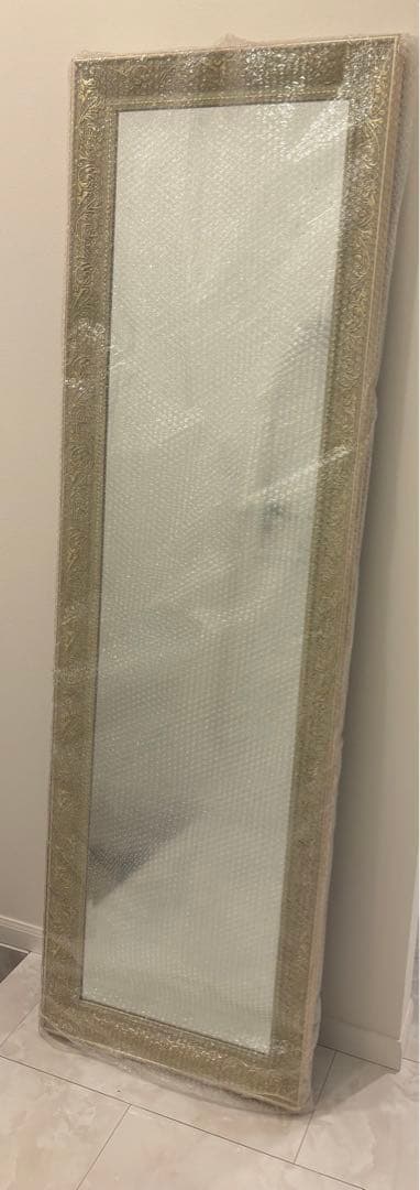 ウォールミラー　アンティーク　全身　姿見