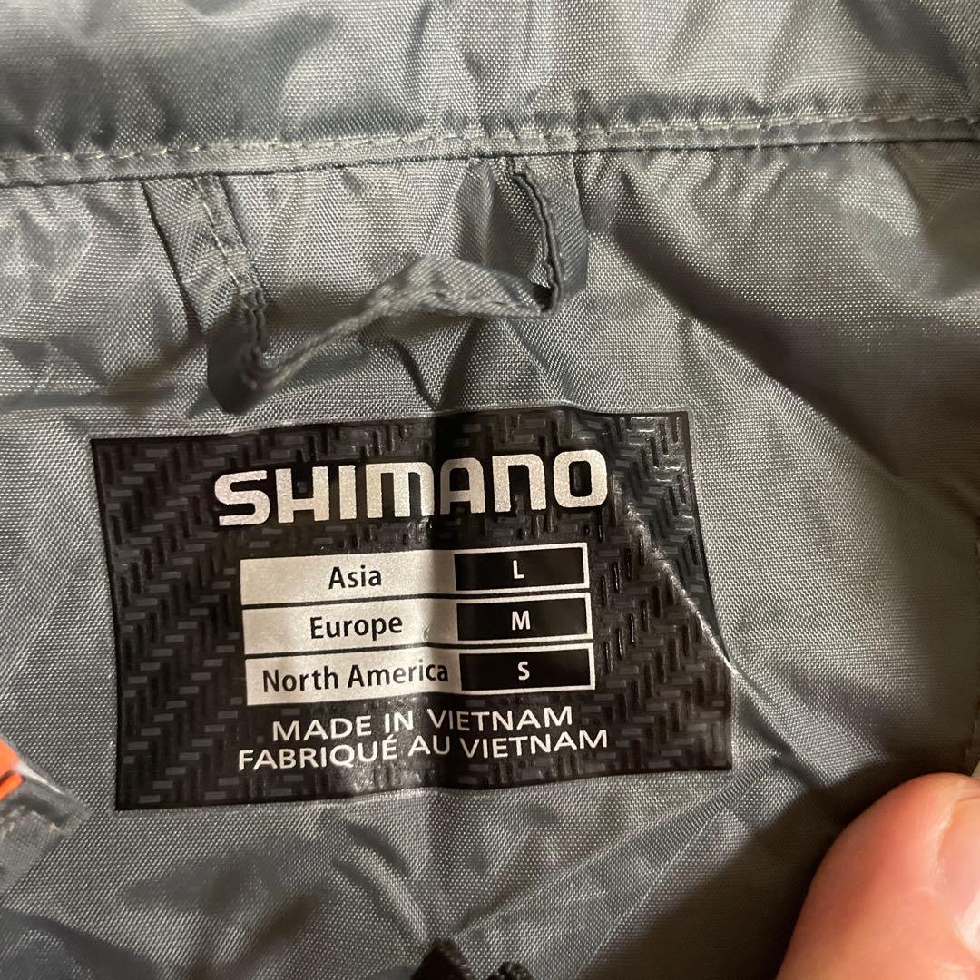 値下げ！！シマノ フード付きレインウェア　新品未使用