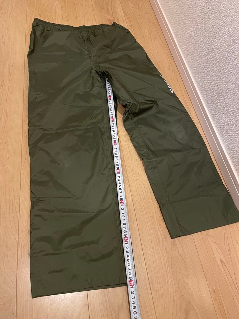 値下げ！！シマノ フード付きレインウェア　新品未使用