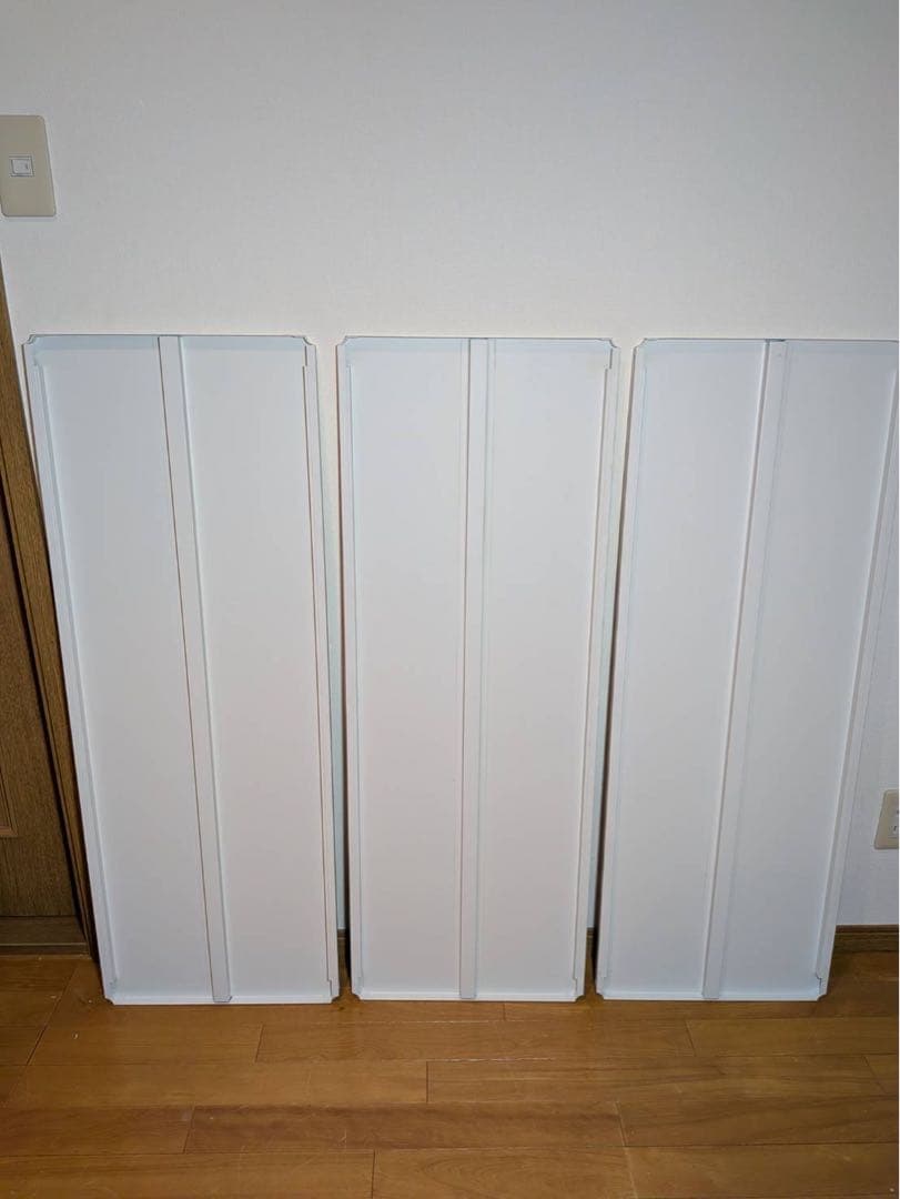 ■送料込■無印 ステンレスユニットシェルフ ホワイト ロータイプ テレビ台