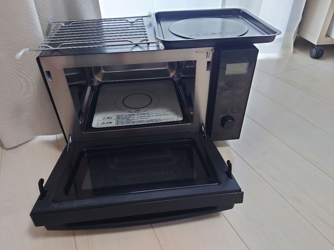 オーブンレンジ アイリスオーヤマ 2024年製　AMO-F1811-B