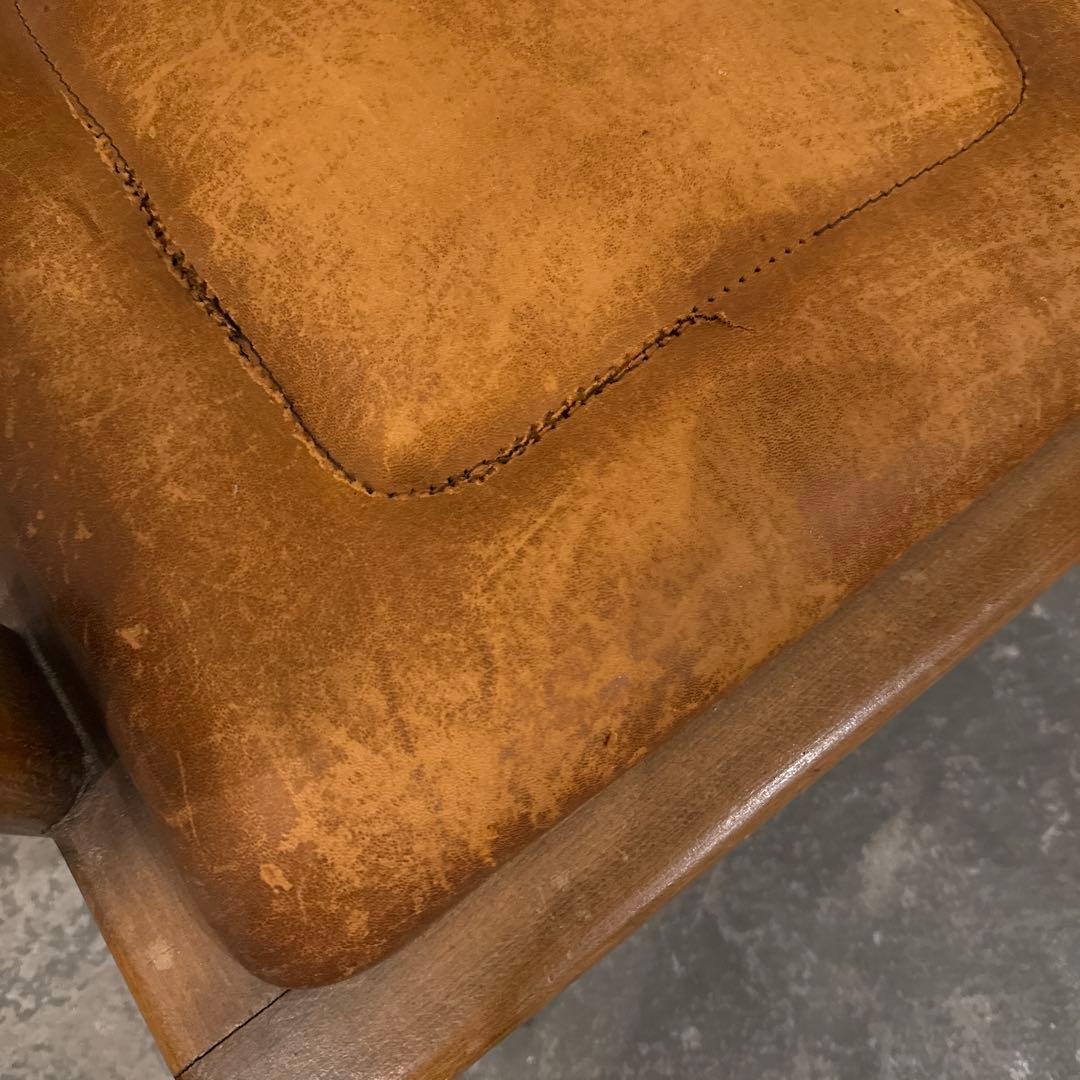 ヴィンテージチェア　レザーソファ