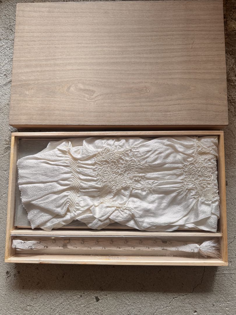 濃青　正絹振袖フルセット(5点) 袋帯・長襦袢付き！・半衿・帯揚げ　友禅　孔雀