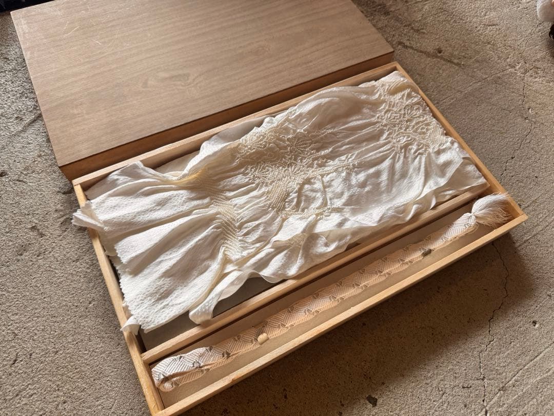 濃青　正絹振袖フルセット(5点) 袋帯・長襦袢付き！・半衿・帯揚げ　友禅　孔雀