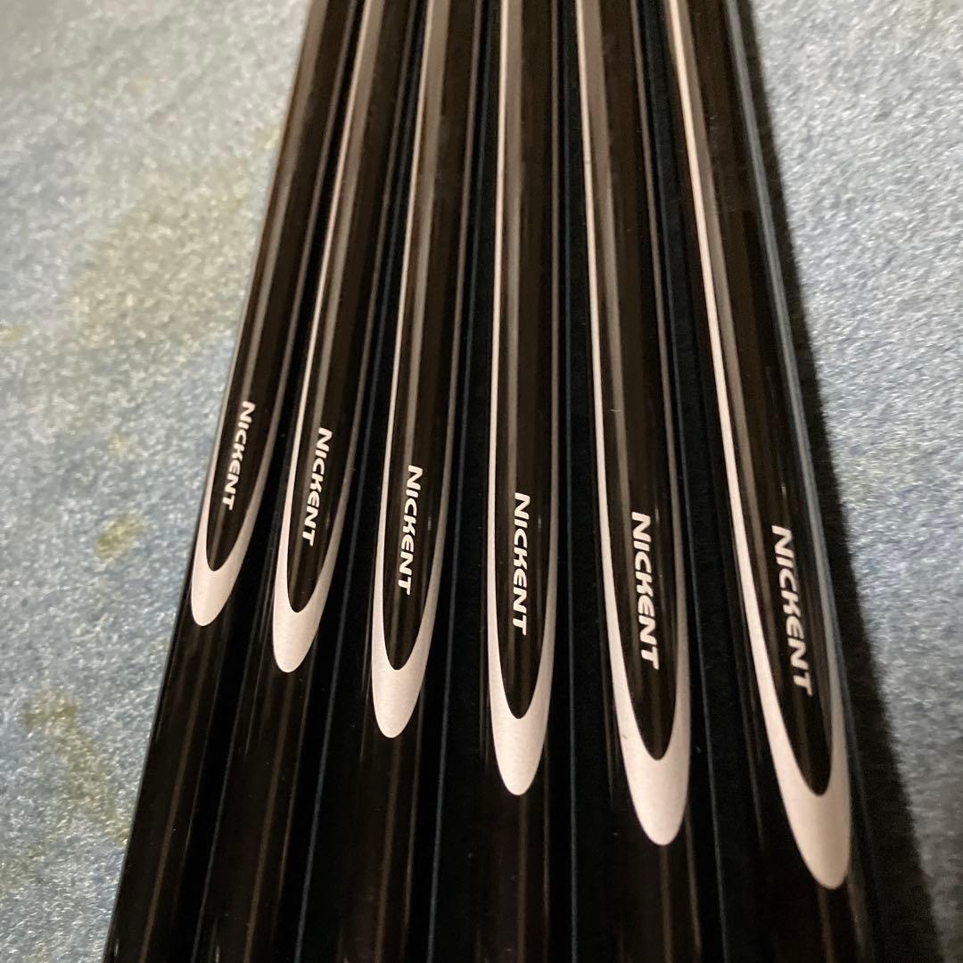 破格 ニックケント NICKENT 3DXアイアン5I-PW 6本 Sシャフト