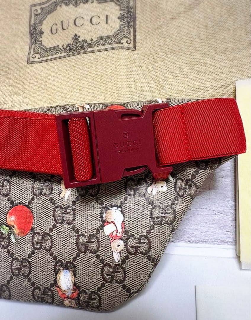★GUCCI ウエストポーチ★ピーターラビット★