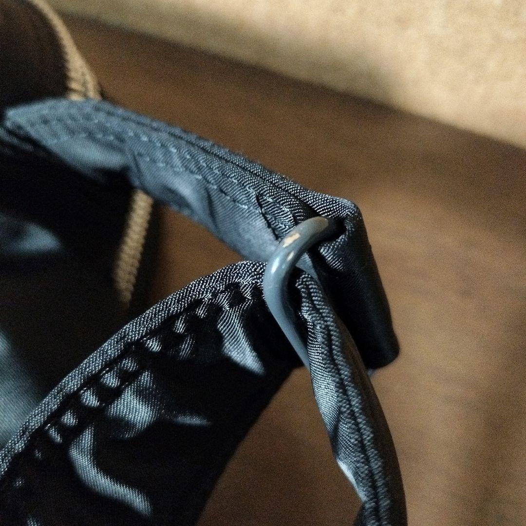 美品 PORTER ショルダーバッグ タンカー ブラック 2層式 Lサイズ