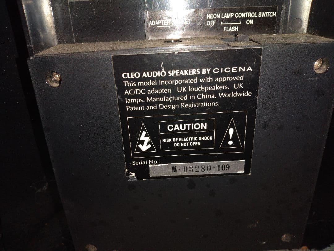 スピーカー・ウーファー CLEO AUDIO SPEAKERS by CICENA