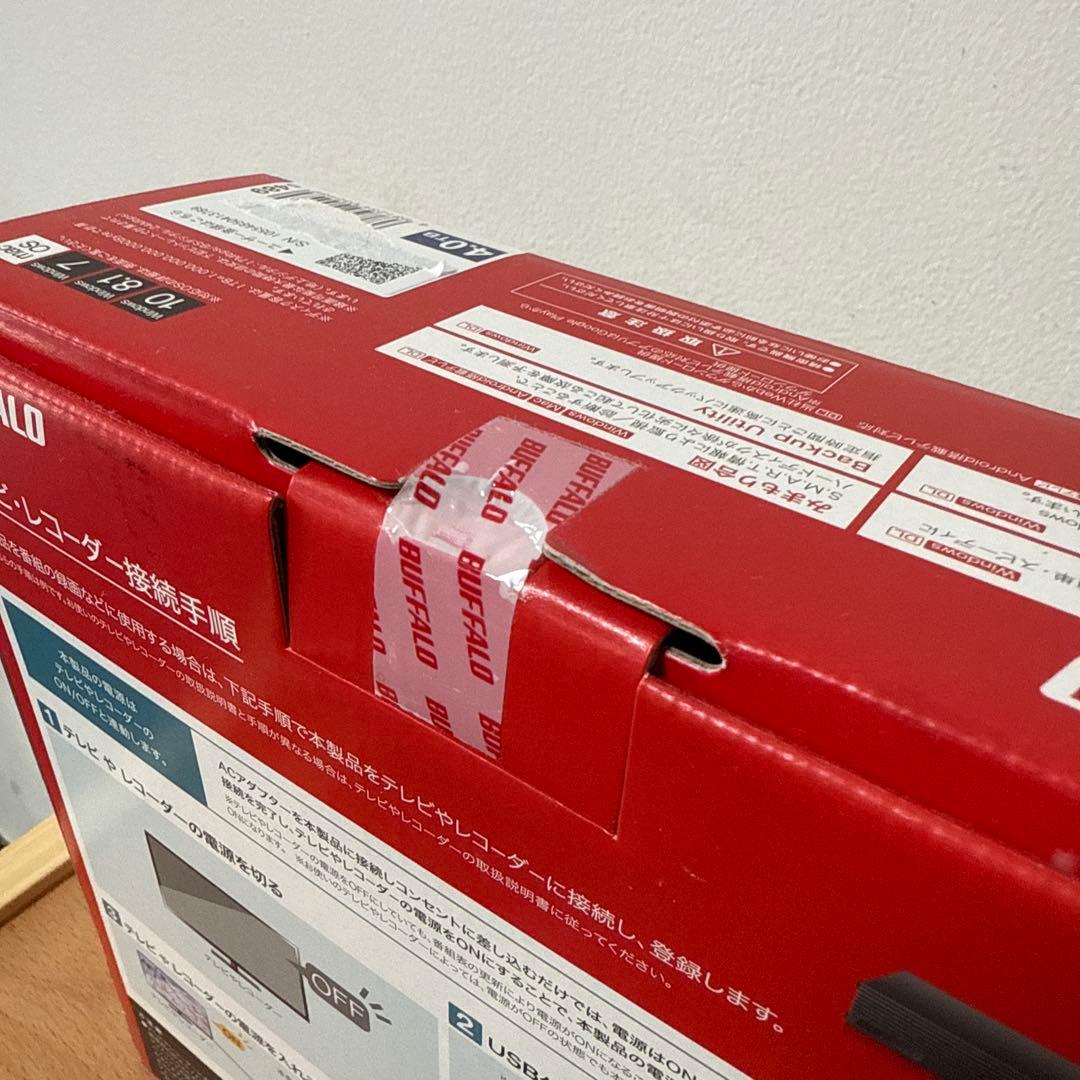 お値下げ中【新品】BUFFALO 外付けハードディスク