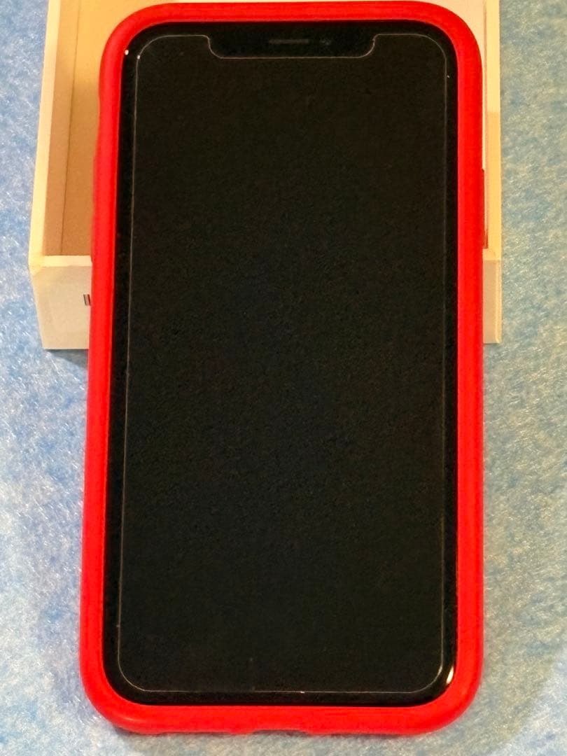 お値下げ iPhone XR 128GB (PRODUCT)RED 美品 箱あり