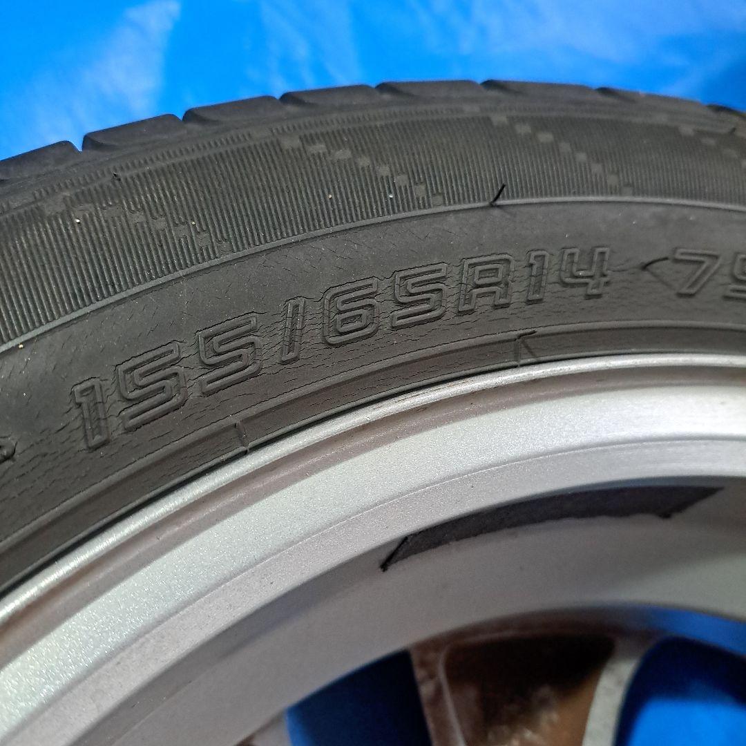 ★スズキ純正★155/65R14 DUNLOP EC204　4本セット