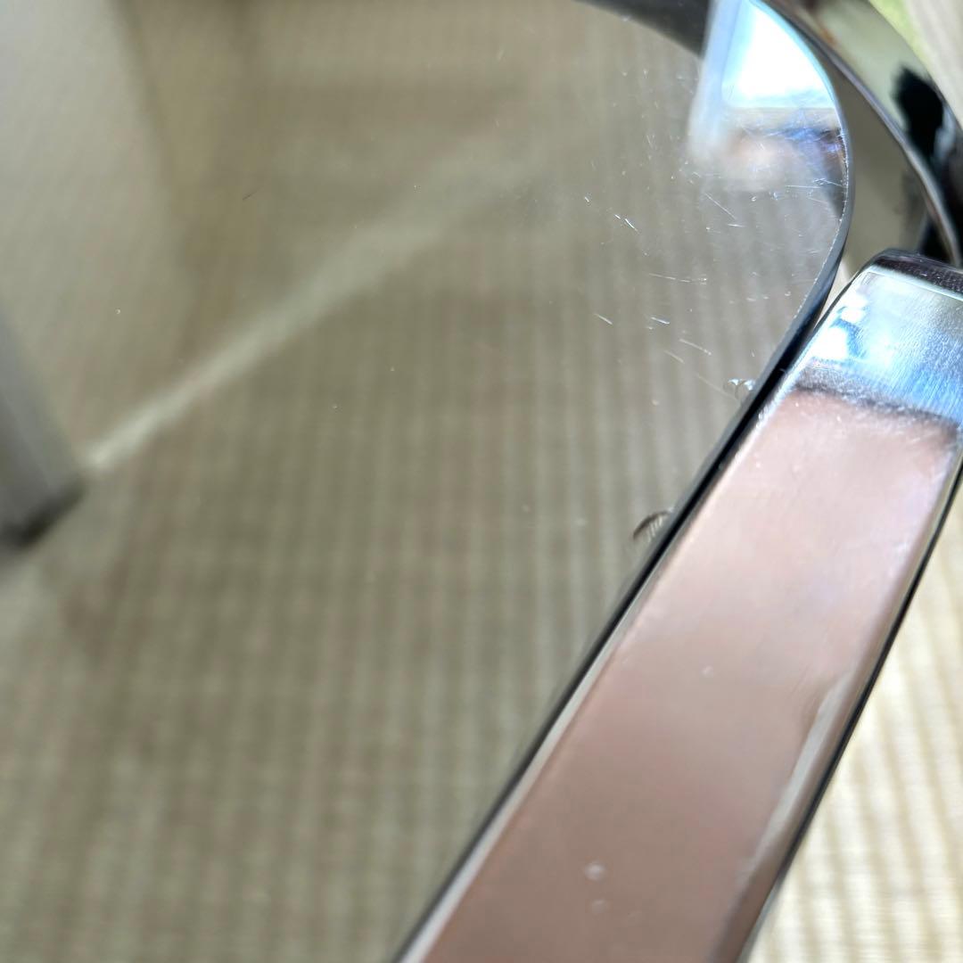 ミッドセンチュリー アイアンフレーム コーヒーテーブル ガラステーブル レトロ