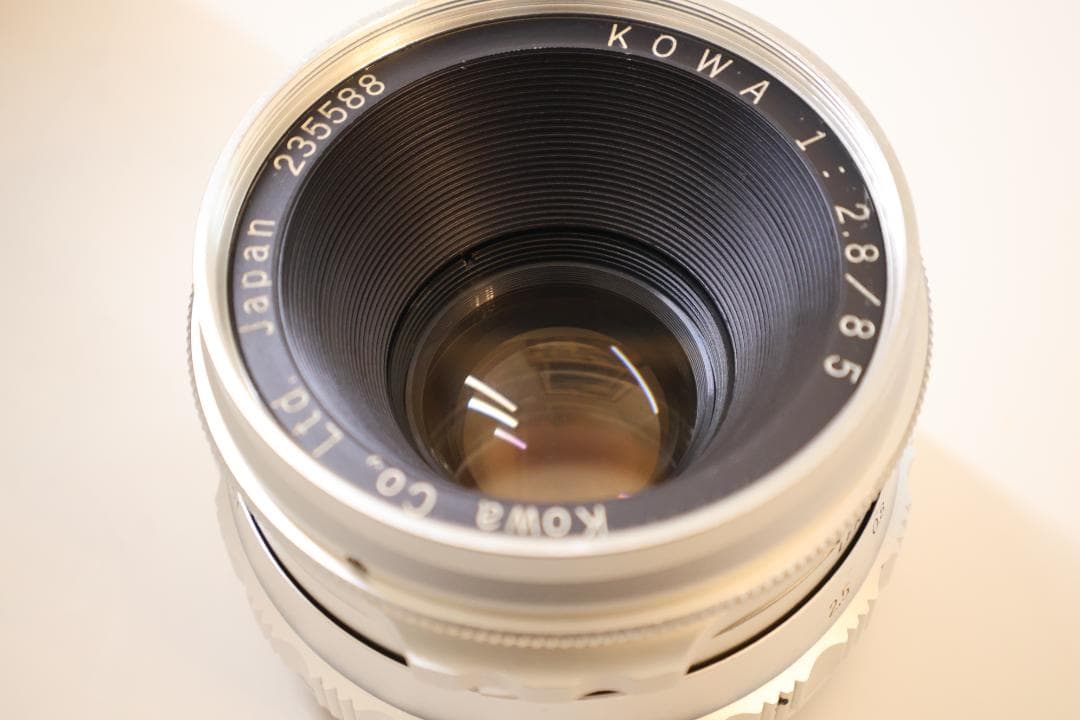整備済コーワシックス Kowa SIX 85mm F2.8 シルバー中判フィルム