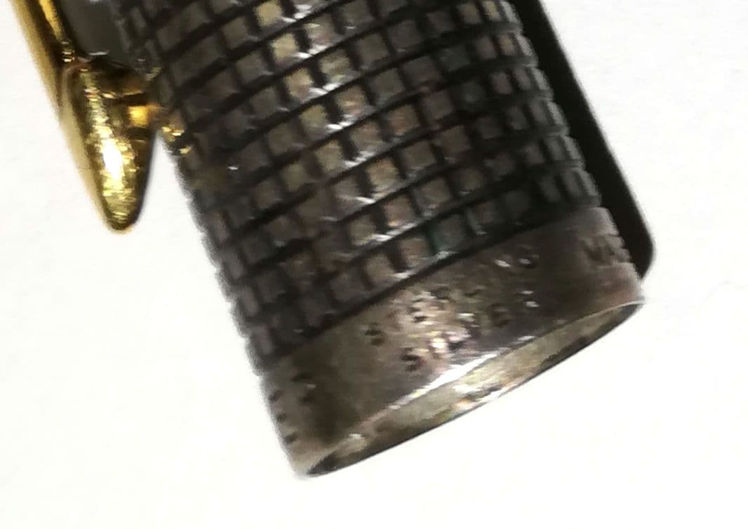 【KM】PARKER　ペン先14K　パーカー　万年筆　スターリングシルバー